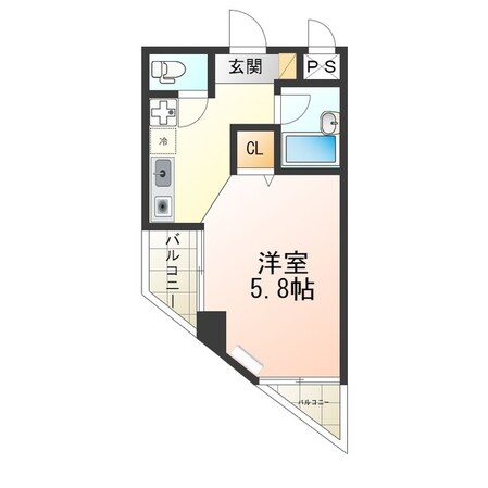 メゾン白鷺の物件間取画像